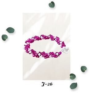 Breast Cancer Awareness Support - Pink Ribbon Support - Spiral Rope Bracelet